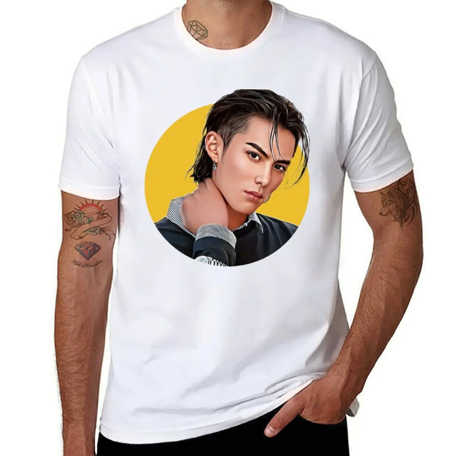 

Dylan Wang Cute Actor T-Shirt man t shirt graphic g man t shirts for men T-Shirt