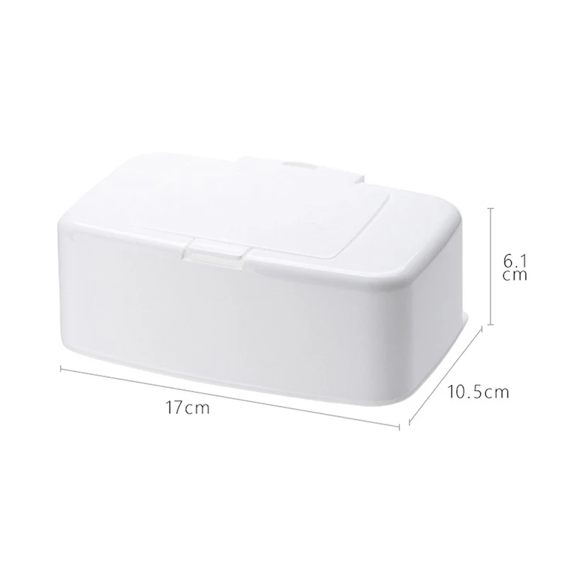 Wet Tissue Box Wipes Dispenser Portable Wipes Napkin Storage Box Holder Container For Car Home Office