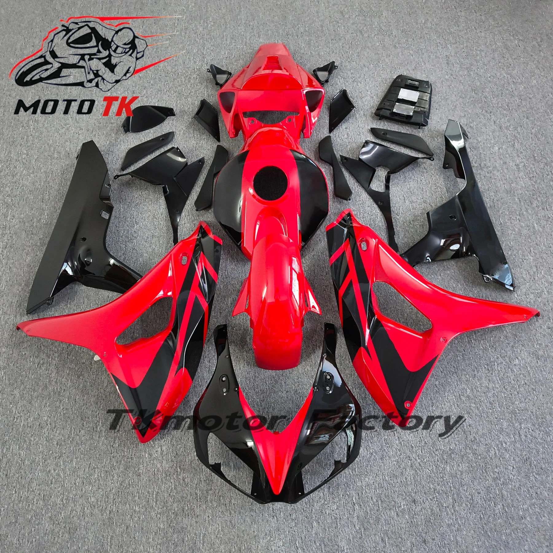 First-Class Motorcycle Fairing Kits For HONDA CBR1000RR 2006 2007 CBR1000 RR CBR 1000RR 06 07 Injection Red Bodywork Set