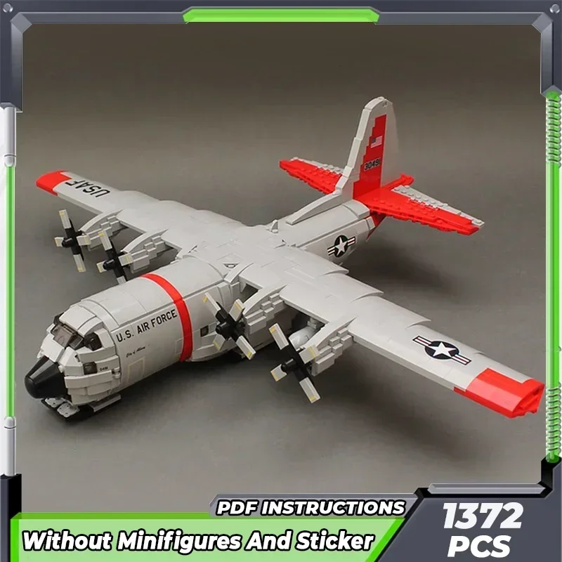 

Moc строительные кирпичи военные LC-130H Hercules транспортный самолет технология модульный блок подарки игрушки для детей наборы «сделай сам» сборка