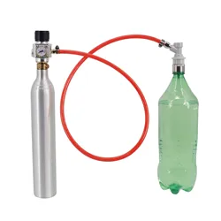 Soda Carbonating Kit  Carbonate Soda, Make/Soda/Water/Juice/Beer/Bubble Water Use a Standard 2 liter Soda Bottle.