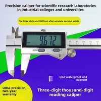Electronic Vernier caliper micrometer accurate three decimal places 0.001mm IP67 waterproofoilresistantindustrialhigh precision