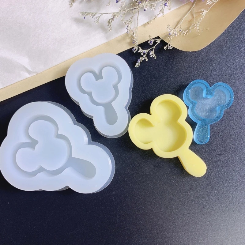 Resin Shaker Molds Silicone Resin Casting Molds Epoxy Quicksand Molds for DIY Pendant Charms Jewelry Making Accessories