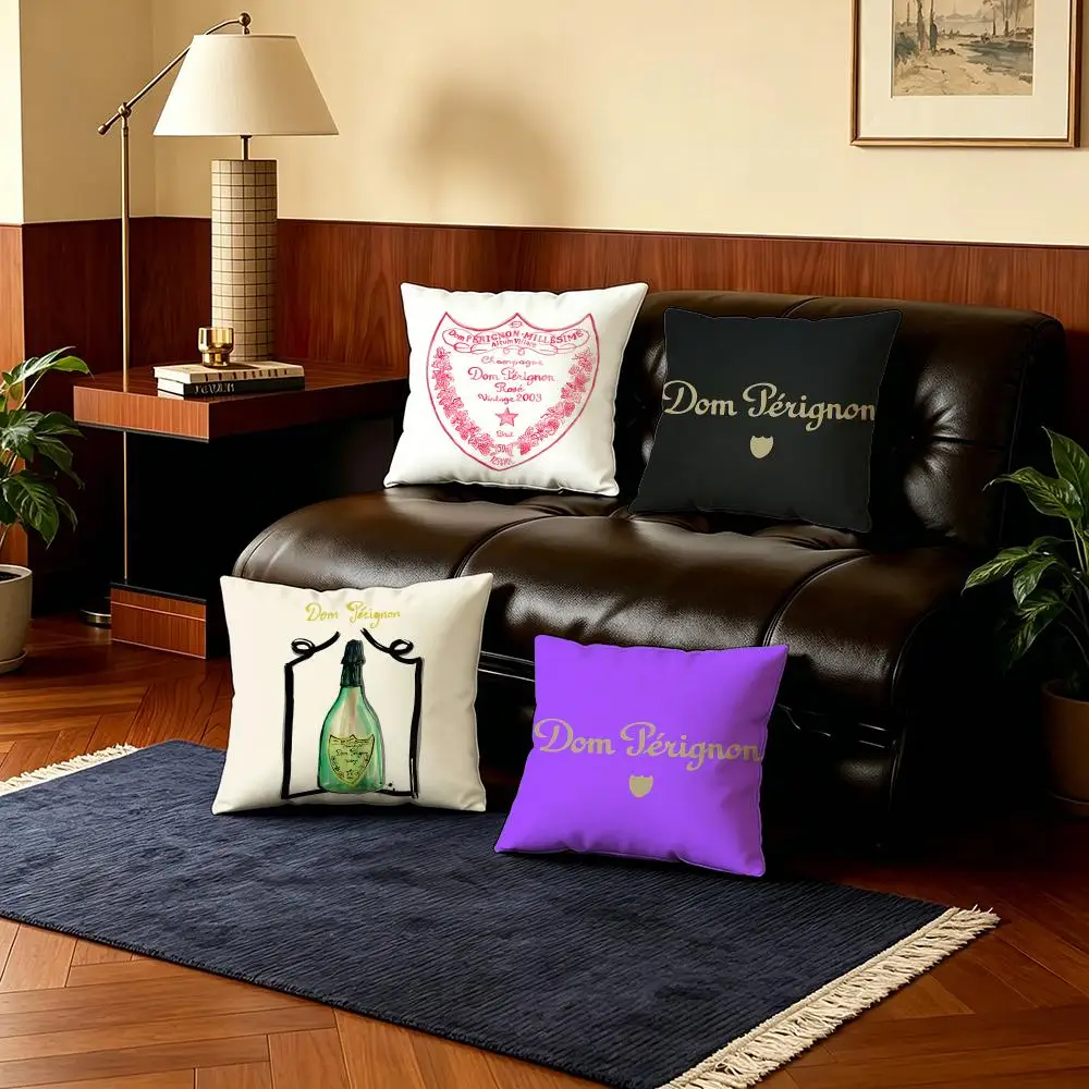 Capa de Almofada Prestige D-Dom PerignonS 4 Peças Ultra Macia de Pelúcia Curta 40x40 45x45 Boho para Sofá e Quarto