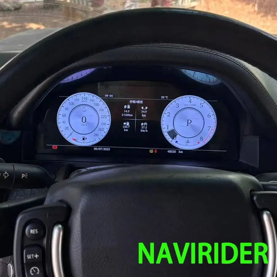 Virtual Cockpit Car Gauge Cluster Instrument Panel Digital Dashboard Carplay Tachometer For Land Rover Range Rover V8 2002-2009