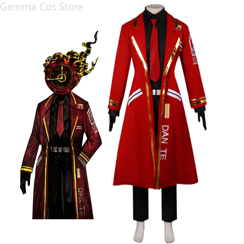 

Game Limbus Company DAN TE Cosplay Unisex Halloween Uniforms Costume