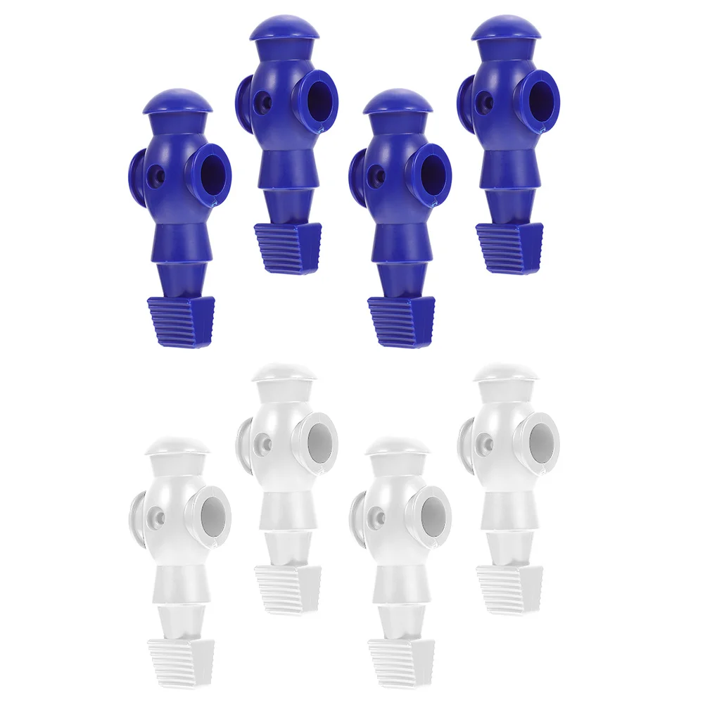 

8Pcs Foosball Table Football Players Resin Replacement Parts Durable Mechanical Soccer Game Accessories Standard Rod Fit