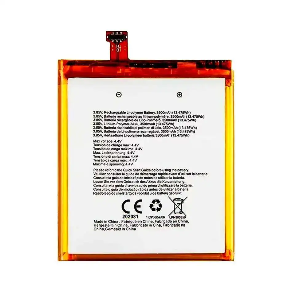 3500 mAh sicher für Crosscall Core-X3 Action-X3 X3 LPN385350 Handy-Akku
