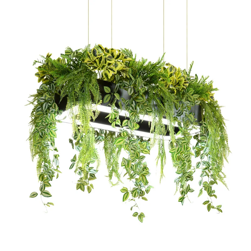 Office chandelier meeting room exhibition hall gym restaurant shopping mall Mori front desk rectangular engineering lamps