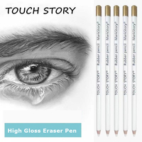 5-12pcs Rubber Pencil,Highlighter Art Eraser Professional Art Pens For Drawing Sketching Accessories Not Damage Paper Stationery
