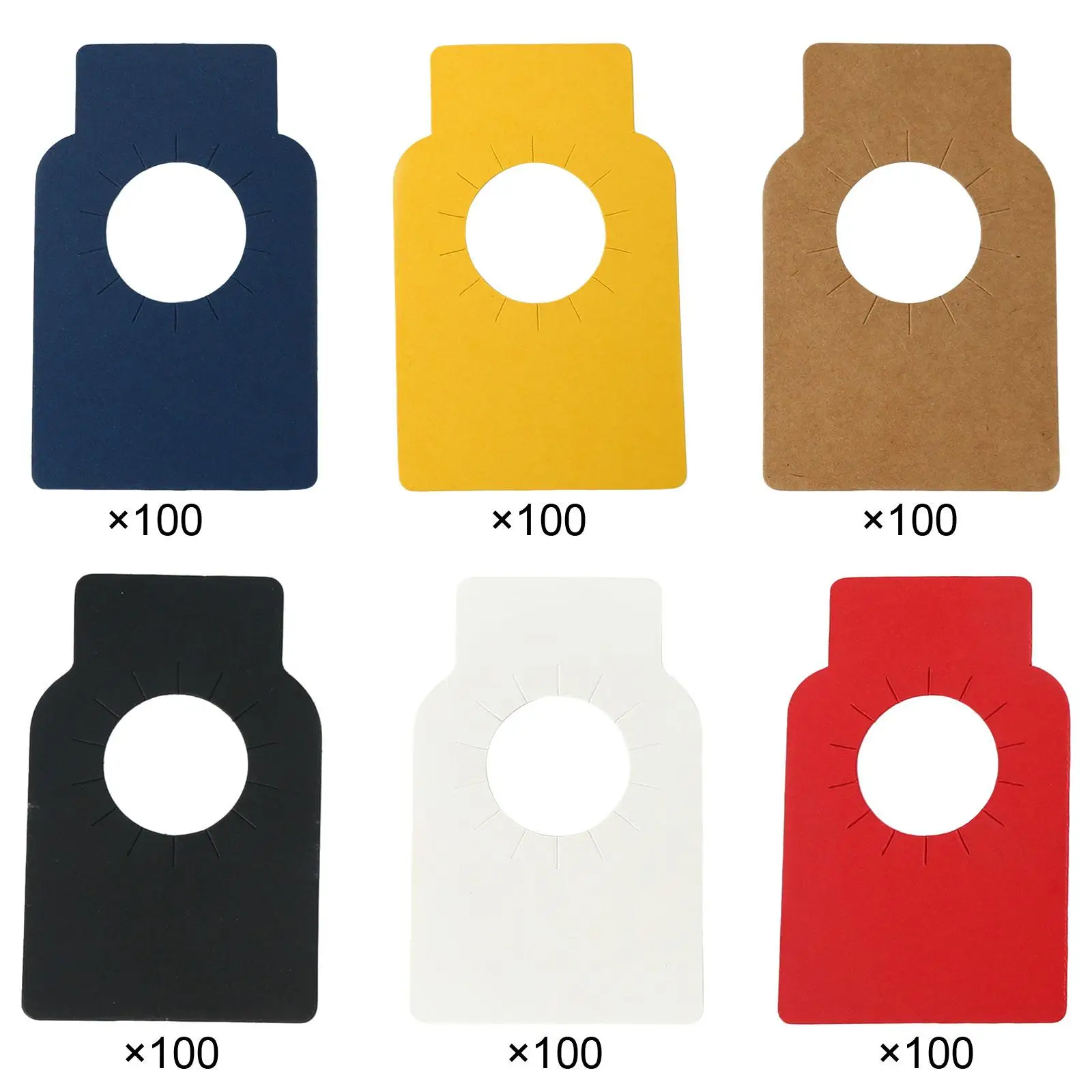 

100x шейные бирки для бутылок вина, бумажные бирки, многоразовые двусторонние бирки для маркировки вина для дома, кухни, столовой