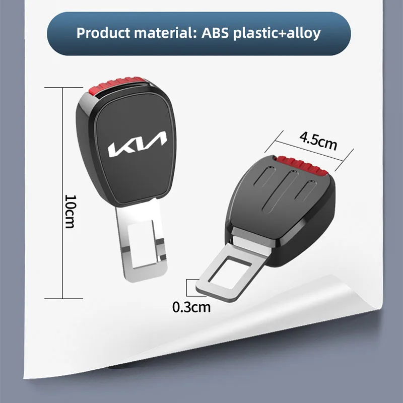 مقعد السيارة قفل أمان مشبك حزام الأمان كليب موسع لكيا GT-Line KN سبورتاج Ceed ريو بيكانتو سورينتو الروح سيراتو Venga Forte #2