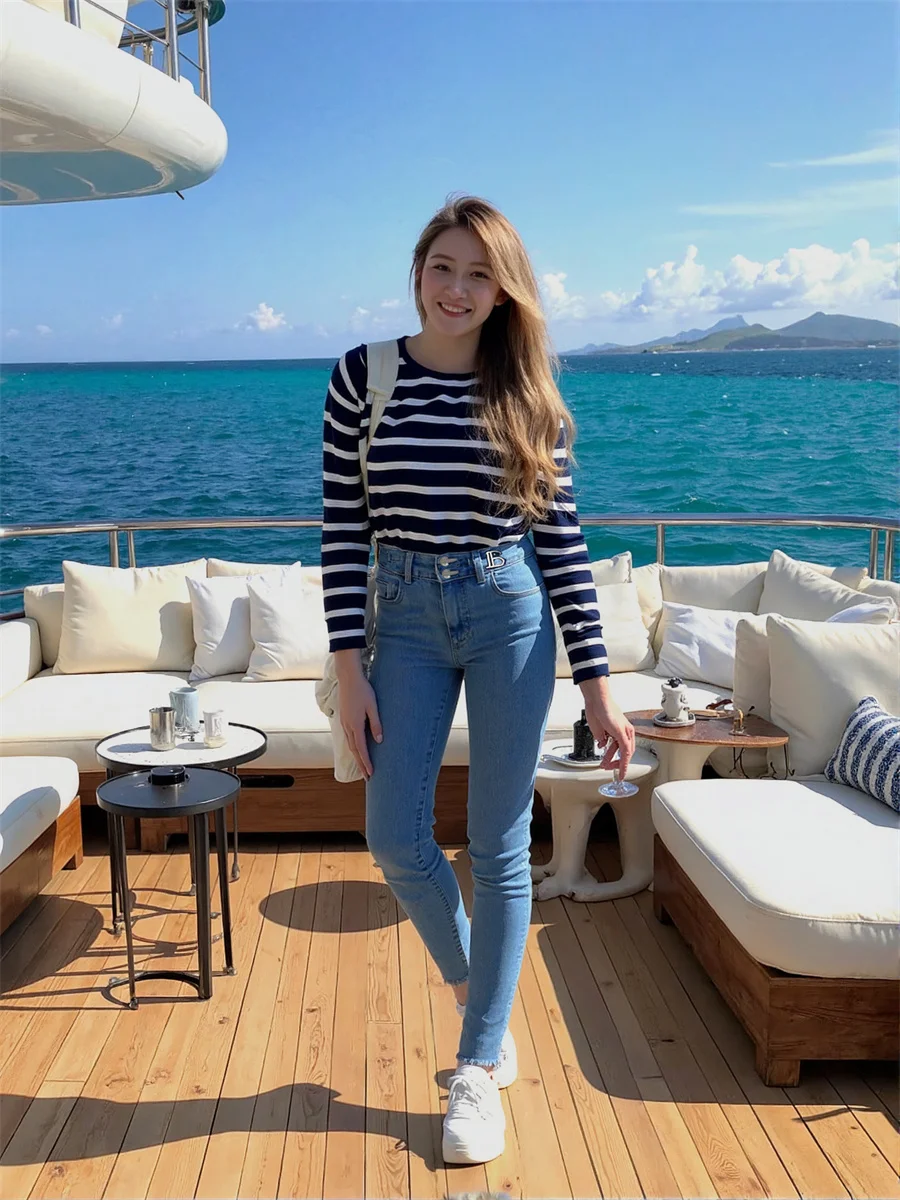 

Узкие тонкие синие джинсы, женские расклешенные брюки в стиле ретро, мешковатые женские джинсовые брюки с низкой посадкой, повседневные винтажные 2000-х годов, эстетика