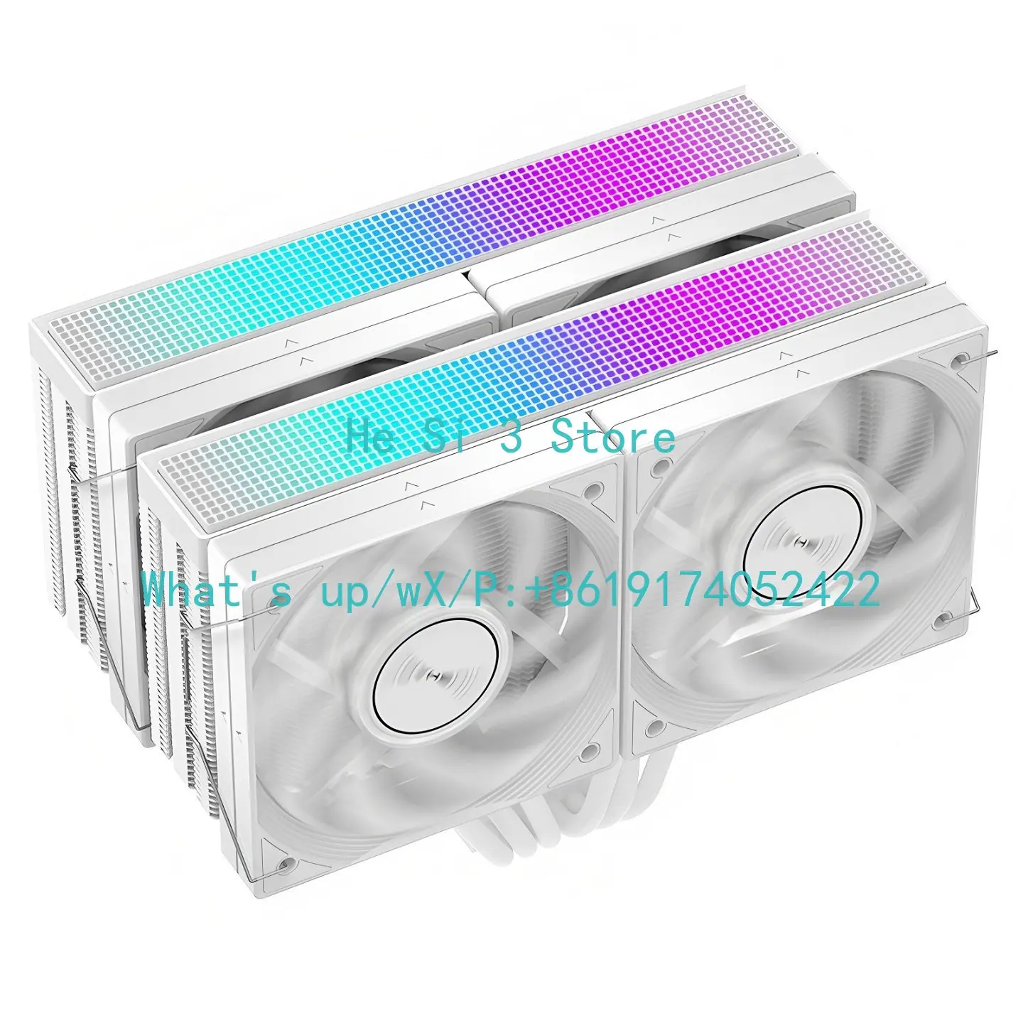 

CPU radiator JF15K double tower 10CM4 fan unblocked memory 6 heat pipe PWM air cooling
