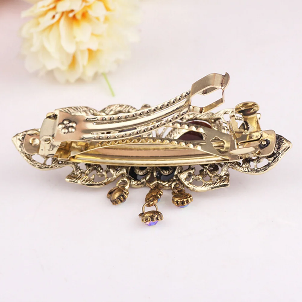 Hair Clip on Vintage Barrettes Jaw Clips Angel Wings Womens Clamp Headdress Hairpin Hairband