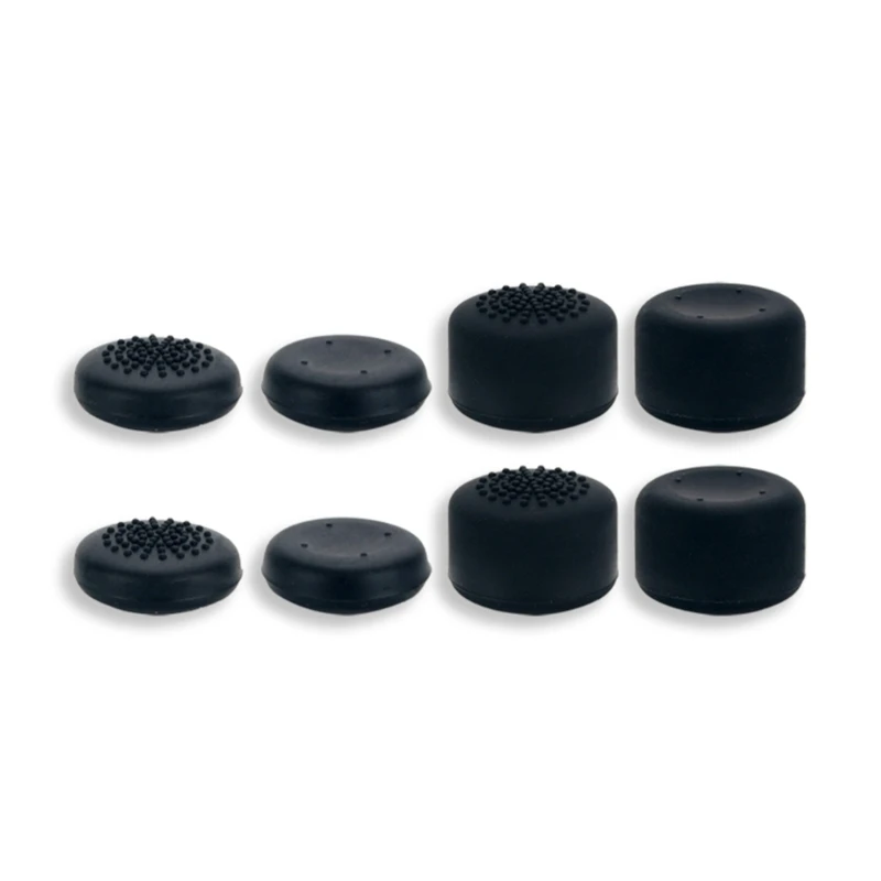 

Thumb Grips Set Joystick Analog for Steam Deck Controller Game Accessories Black, 4 Pair (8pcs)