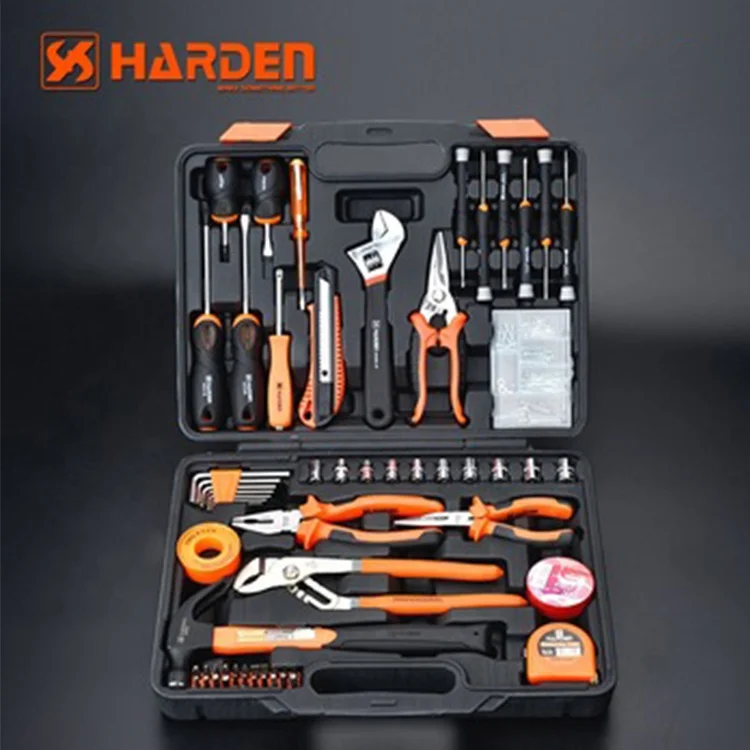 Tools Logo Printed Dissimilarity Professional Chrome Vanadium 62 PCS Car Repairing Tool Set With Blow Case