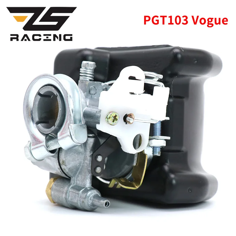ZSDTRP Motorcycle Carburetor with Air Filter for Peugeot Vogue Moped 102 103 12mm
