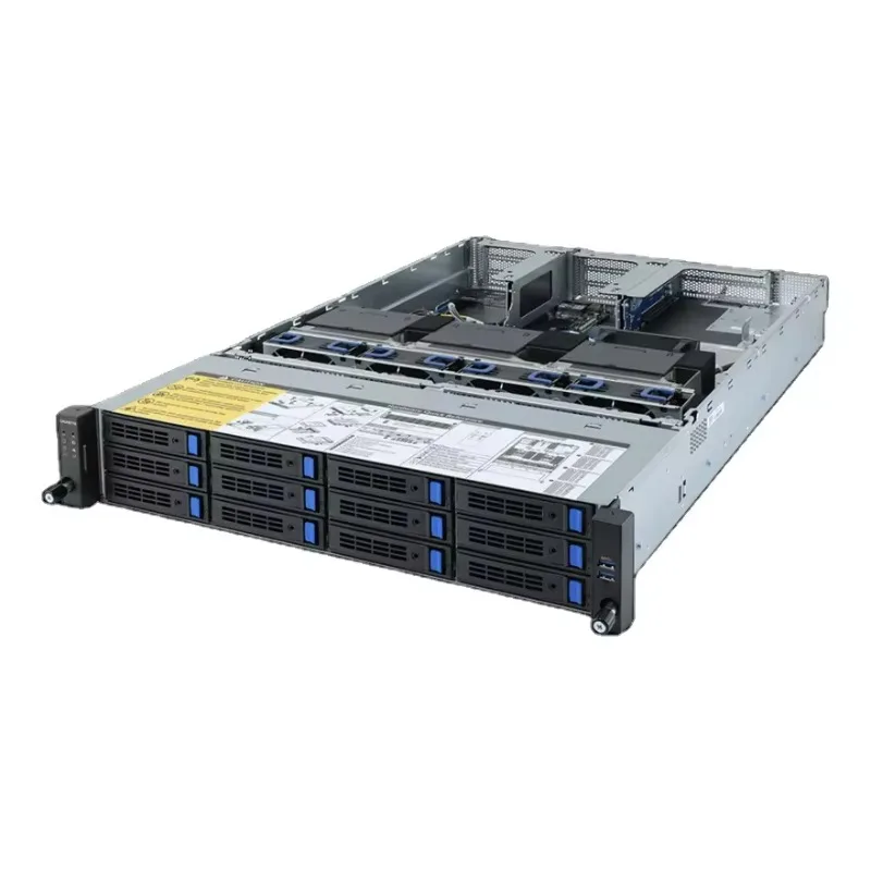 

AI interface R282-Z92+2x EPYC 7642 Server Poweredge Server System computer gpu case Rack Server