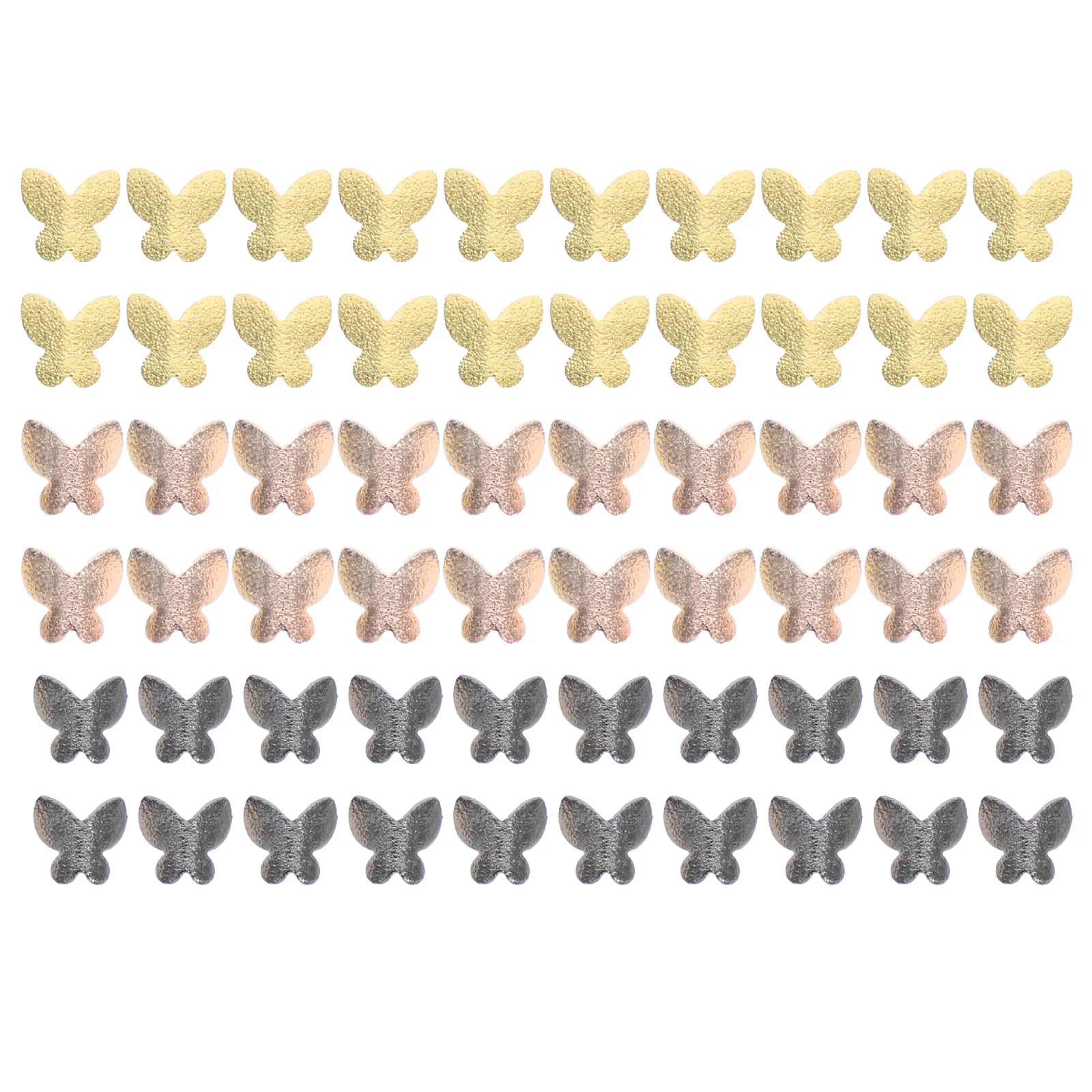 

60 pcs Mini Butterfly Alloy Decorative Filler Epoxy Resin Supplies DIY Crafts Phone Case Accessories Jewelry Charm