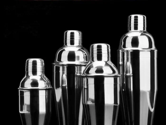 

Wine Shaker Stainless Steel Martini Cocktail Shaker Mixer Bar Tools Barware Professional Bartender Tools OK 0429