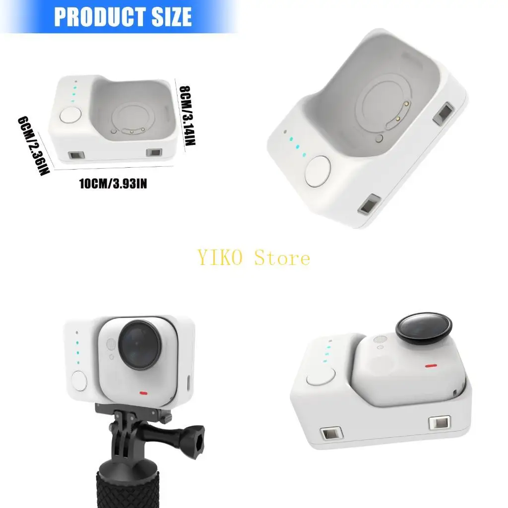 

K32C Сверхмощный чехол для зарядки камеры, коробка для зарядных устройств, точно подходит для камер Go