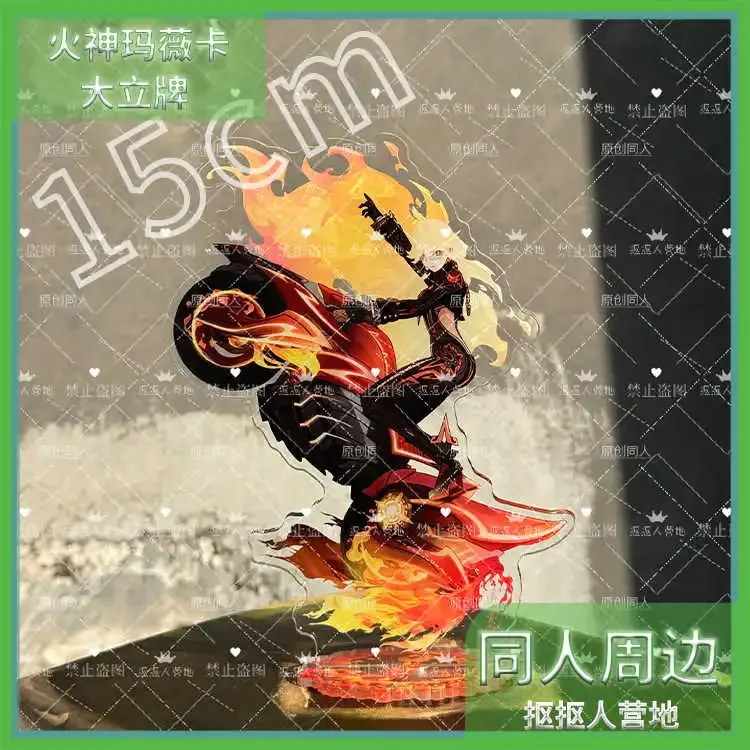 

Аниме Mavuika Genshin Impact акриловая фигурка-подставка, фигурка, модель, тарелка, игровой кулон, косплей, мультяшный декор, подарок на день рождения