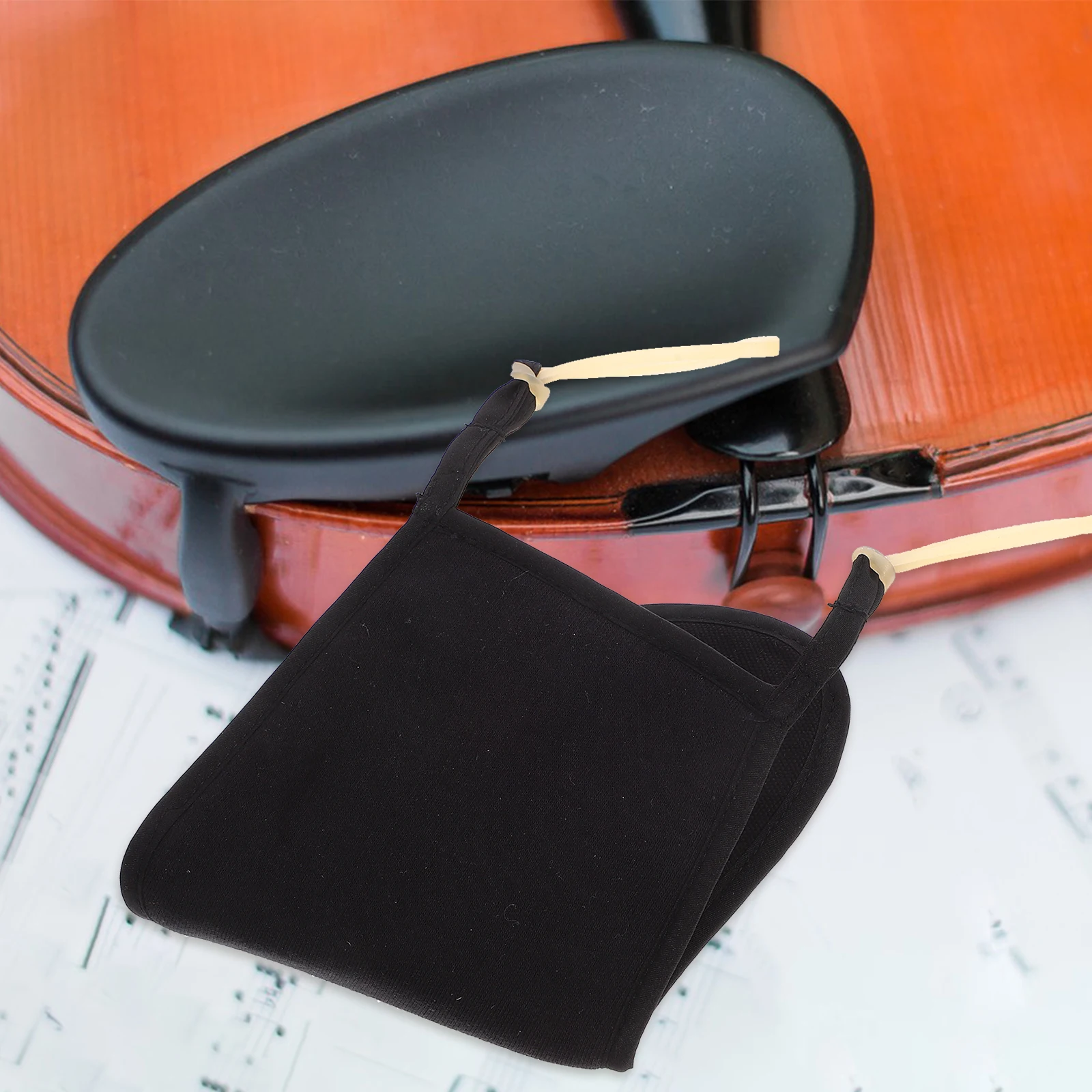 Violin Shoulder Chin Rest 1 4 Medium Size Wood Instrument Supplies Parts Accessories Sweat Absorbent Violin Playing Support