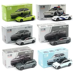 XCarToys 1/64 XPENG P7 New Energy Electric Alloy Diecast Model Car Friends Gifts Collect Ornaments Kids Xmas Gift Toys for Boys