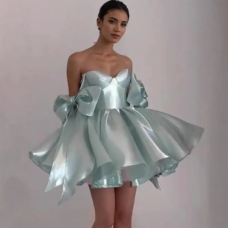 

Evening Dress Short Dress Birthday Party Prom Dress Women