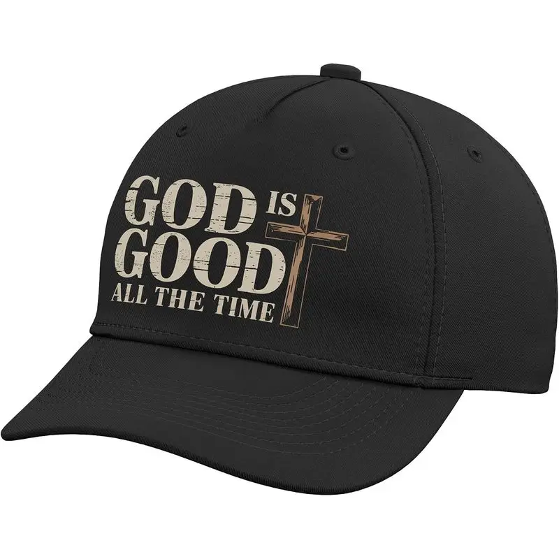 God is Good Jesus Hat Gospel Faith Pray Hat Bible Verse Adjustable Baseball Hat