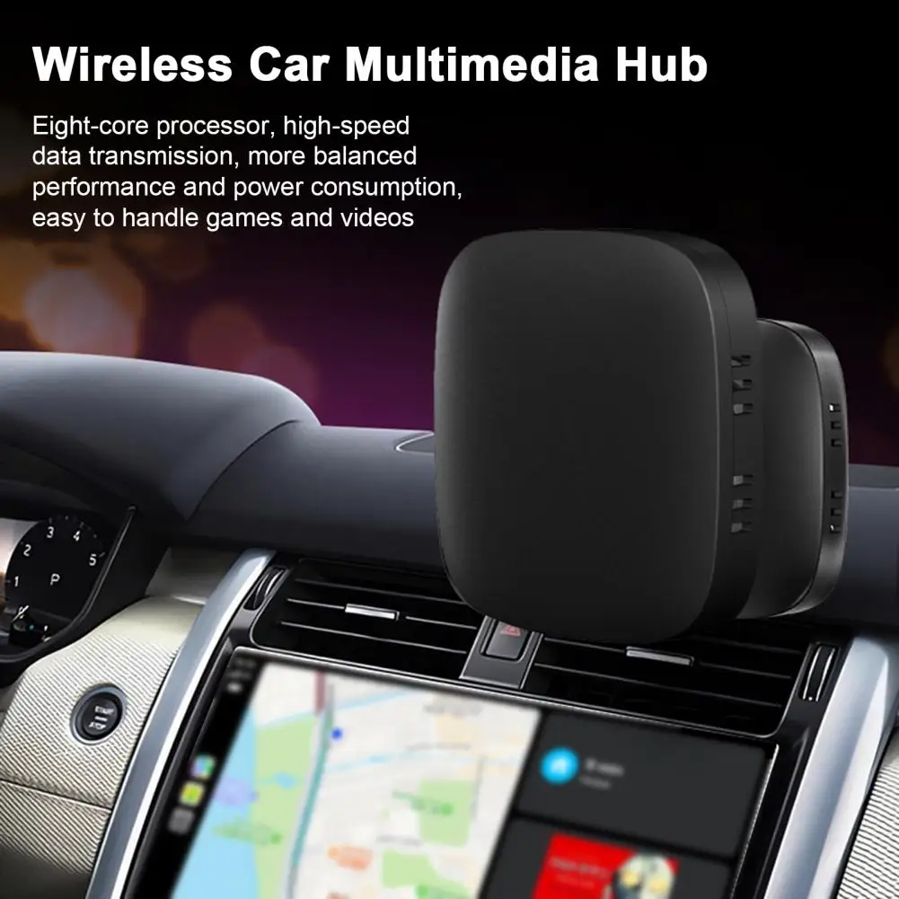 Car Navigation Interconnection Box Wireless Car Dual System Smart TV Device for Android USB Interface Multimedia Video Box