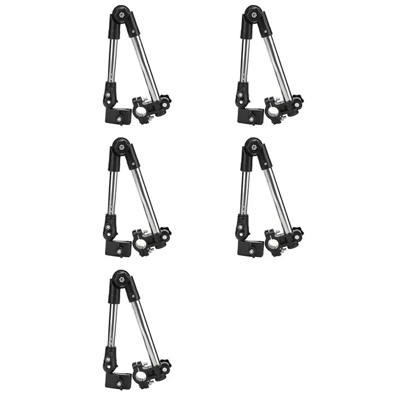 ABVT-5X Umbrella Mount Stand, Bicycle Umbrella Mount Holder,Wheelchair Stroller Bicycle Umbrella Attachment Handle Bar Holder
