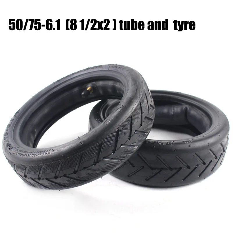 50/75-6.1 for Xiaomi Mijia M365 Pro Electric Scooter Inflatable Outer Tyre 8 1/2X2 Tube Tire Replacement Inner Camera