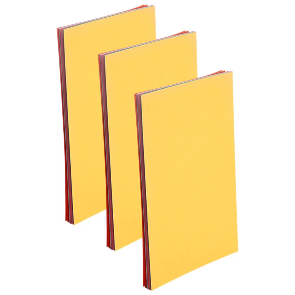 صفائح ورق حرفية ذاتية الصنع لأوراق اوريغامي الملونة، مجموعة صنع البطاقات الفنية، ورق طباعة فارغ، مشاريع DIY #4