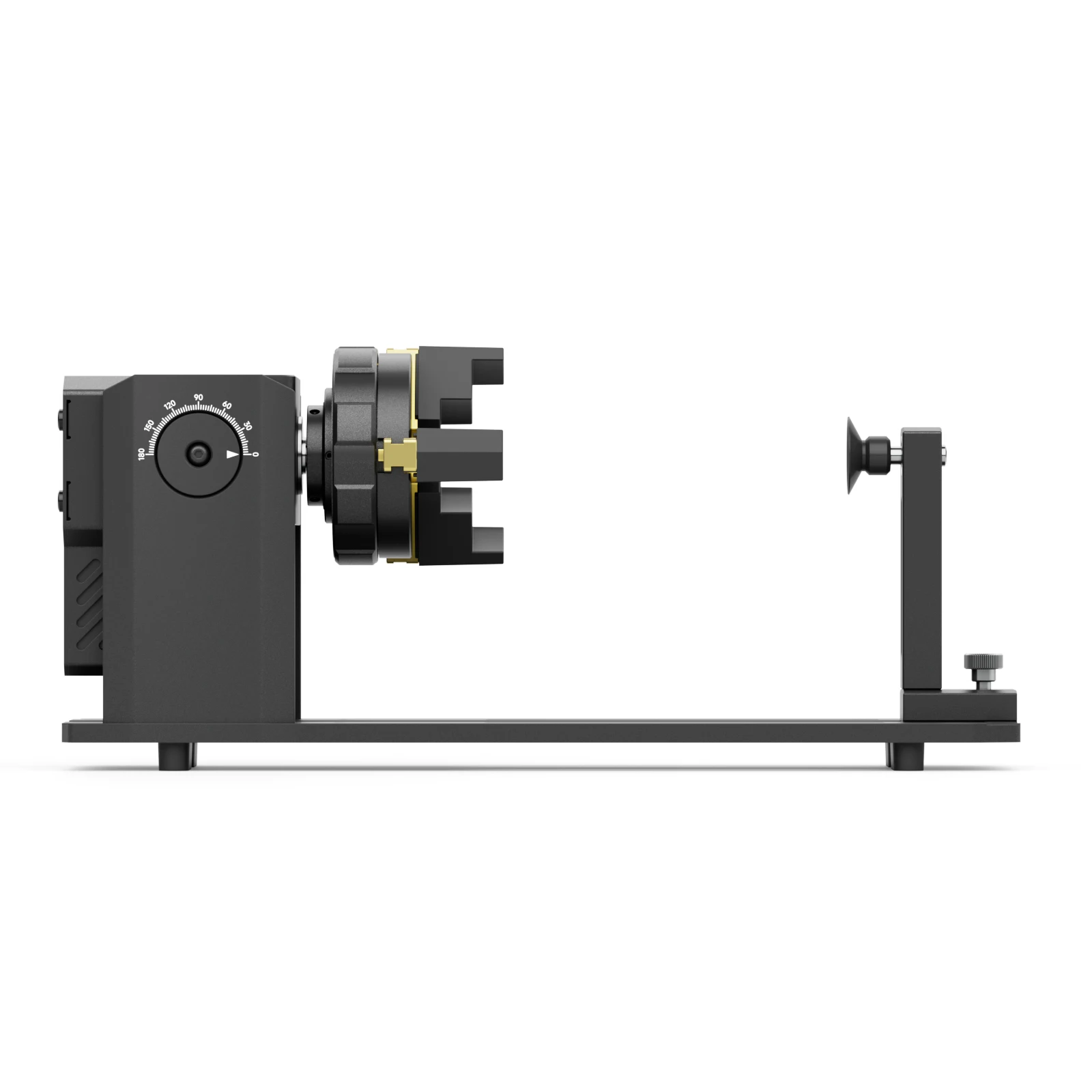 SCULPFUN RA Pro Rotary Chuck for Laser Engraver, Y-axis Multi-Function Rotary Module with 180° Adjustable Angle