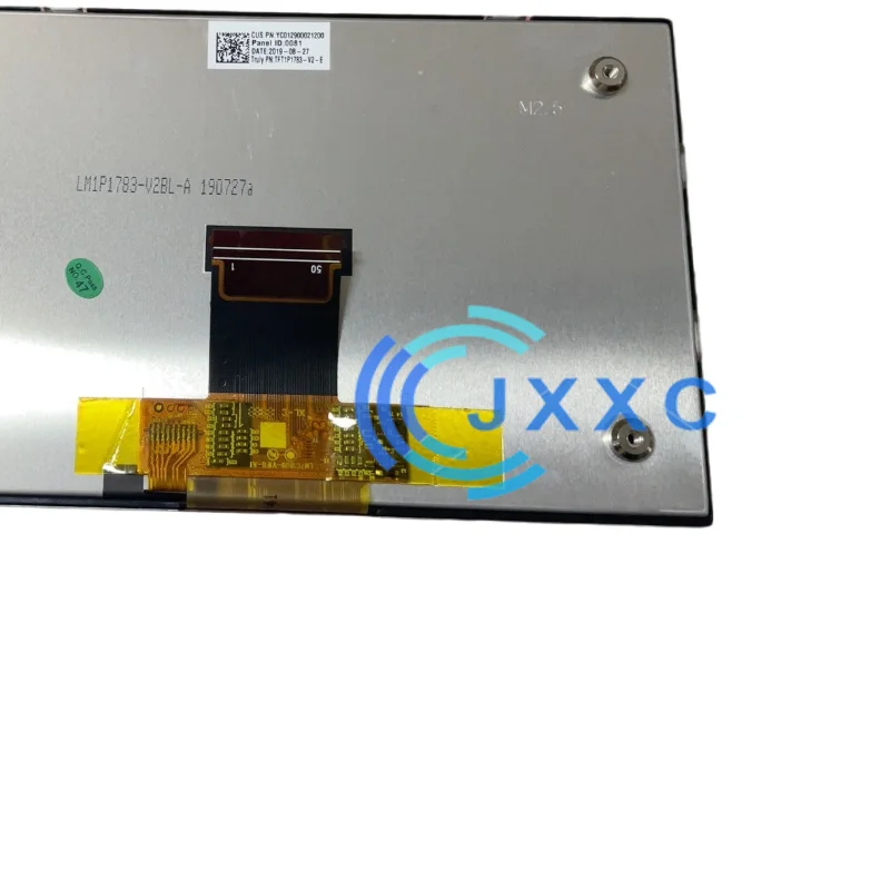 Reparação de tela LCD de instrumento de navegação de motocicleta LM1P1783-V2BL-A de 7 polegadas