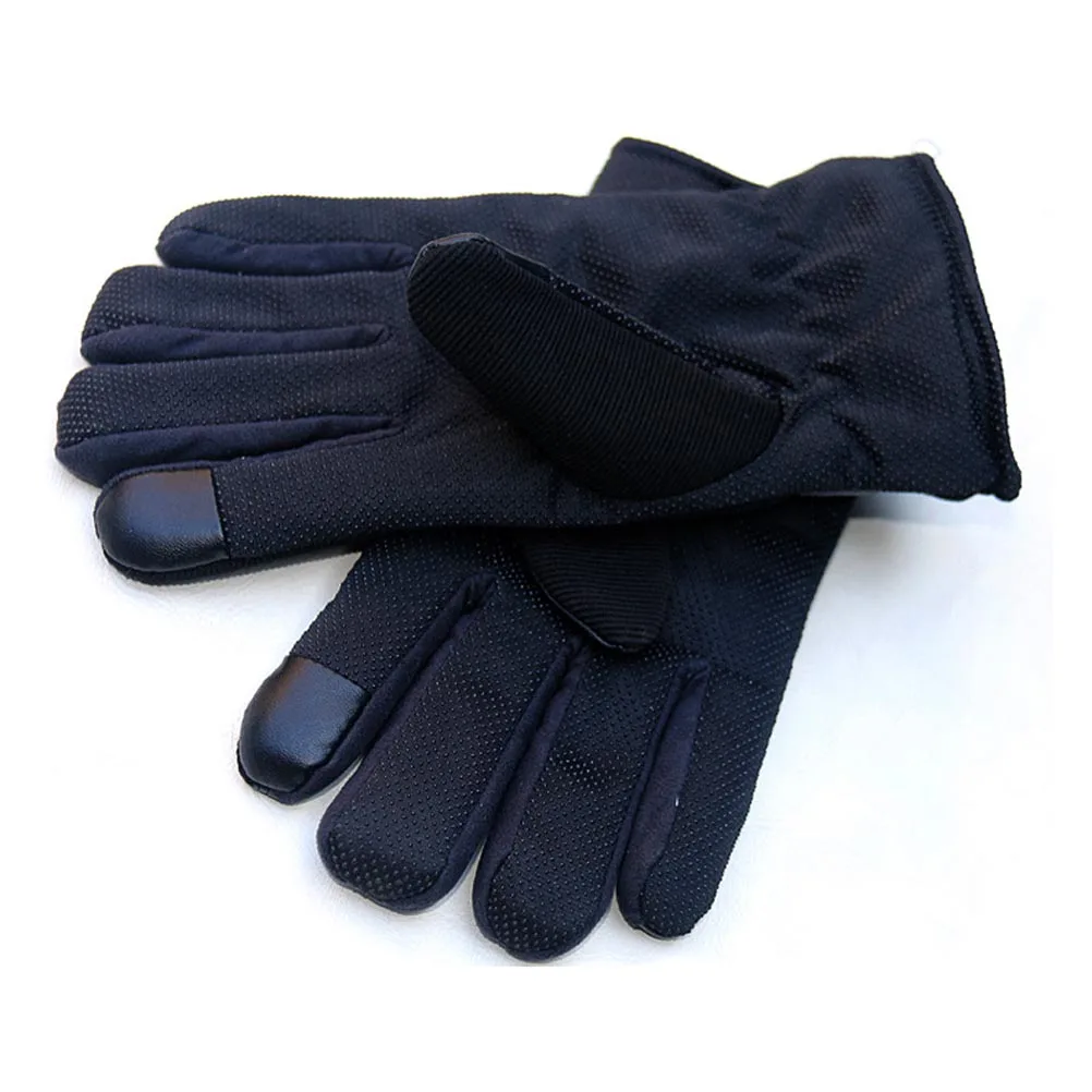 

Touch Screen Gloves for Men Black Average Size Keep Warm Lightweight Windproof Ideal for Skiing Riding and Daily Use