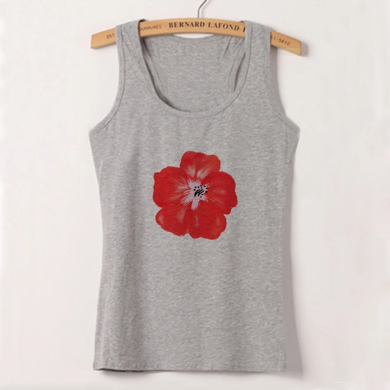 Zomer Esthetische Bloemenprint Eenvoudige T-Shirts Vrouwen Slanke Korte Mouw Katoen Casual Dames Harajuku Crop Tops Sexy T-Shirts Kleding