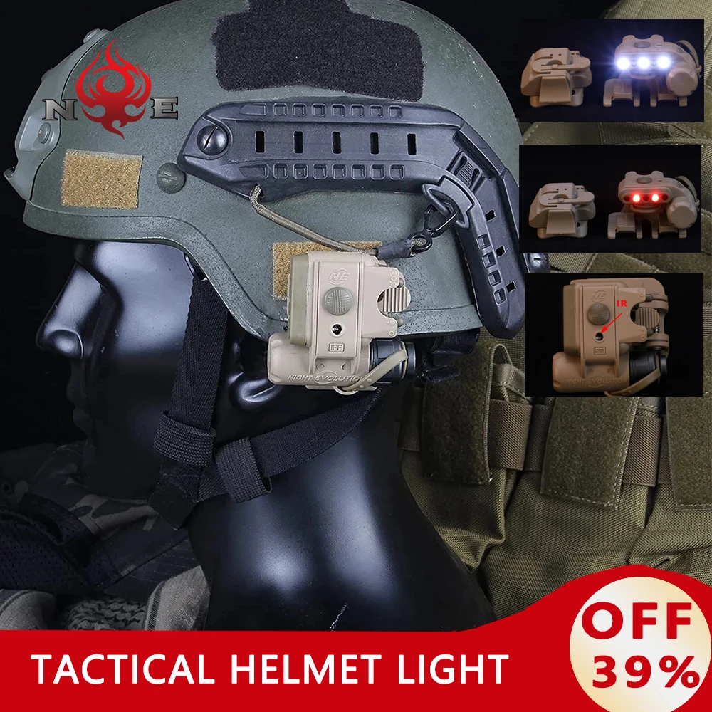 

Element Airsoft Tactical Helmet Light Military Led Flashlight Gen 3 White Red Lamp Softair Infrared Outdoor Weapons Light Helmet