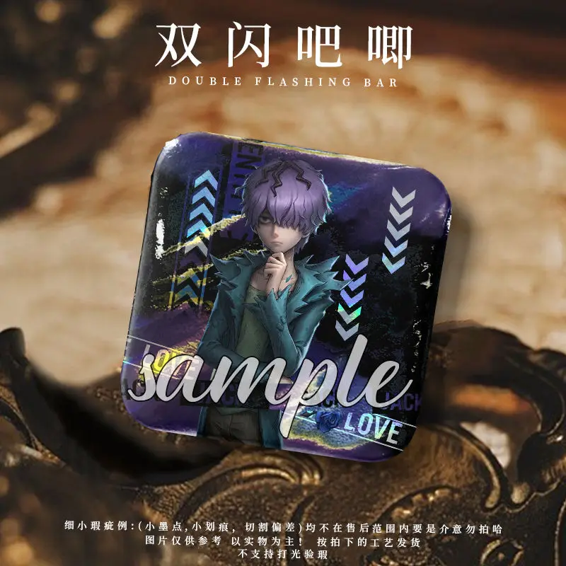 3 قطعة أنيمي الهوية الخامس أليس ديروز مارثا بيهميل بروش لطيف دبوس محفظة ظهره الملابس والمجوهرات شارة اكسسوارات هدية