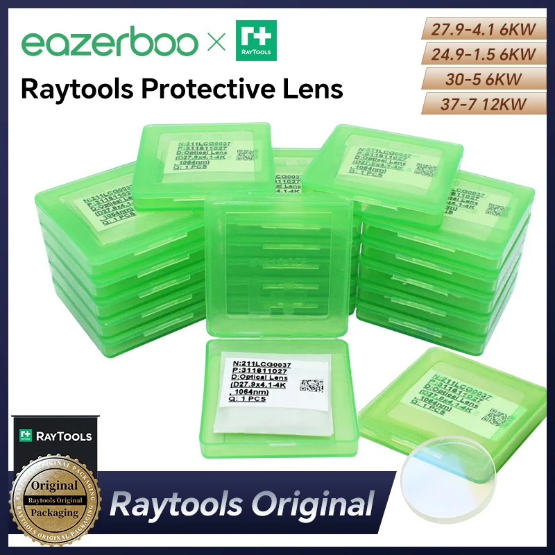 

Eazerboo Raytools Protective Lens 27.9x4.1 37x7 24.9x1.5 Original Raytools Laser Optical Lens Protection Windows BM111 BM110