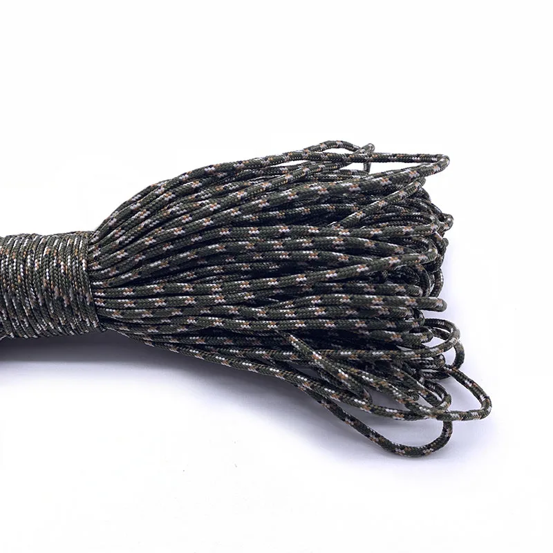 Durchmesser 2mm Ein Standkerne Paracord Für Überleben Fallschirmschnur Lanyard Camping Klettern Seil Wandern Schmuck Machen Großhandel