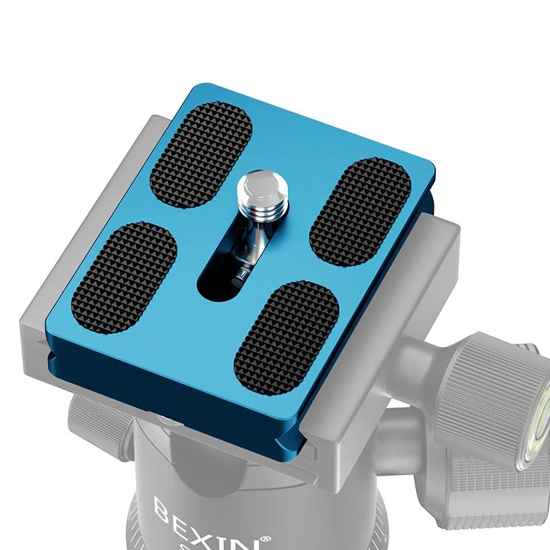 Picture 7: Tripod Plate Quick Release Plate Camera Quick Clamp PU Plate for Dslr Camera Arca Swiss Ballhead Tripod Photography Accessories