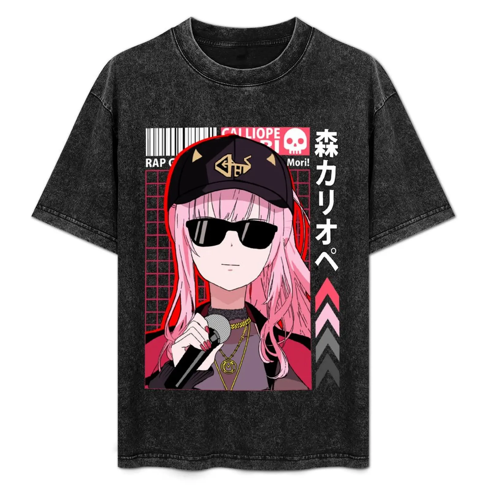 

Calliope Mori Rap Hololive EN T-Shirt luxury t-shirt basketball graphic tees men workout shirt