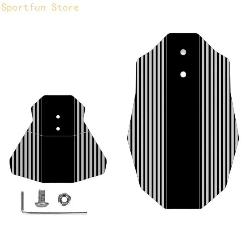 Cycling Modified Mud Guard Waterproofs Bicycles Mudguard Removable Folding Bike Front and Rear Tire Bike Mudguard X7JD