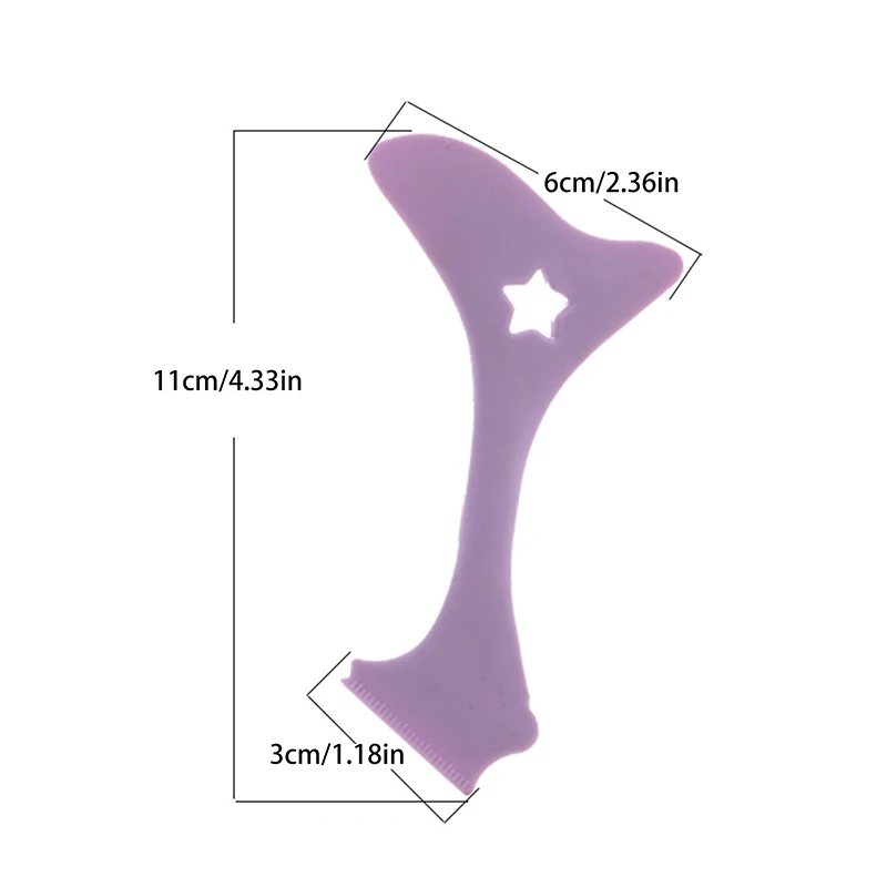 Eyelash Eyeshadow Lip Applicators Make Up Aid Tool Eyeliner Applicators Guides Mascara Shield For Make Up Reusable Eye Stencils