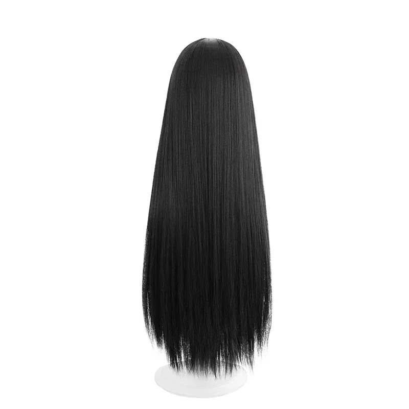 Rolecos FF VII Tifa คอสเพลย์วิก FF7เกมสร้างใหม่80ซม. สีดำวิกผมผู้หญิงวิกผมปลอม perucas ทนความร้อน