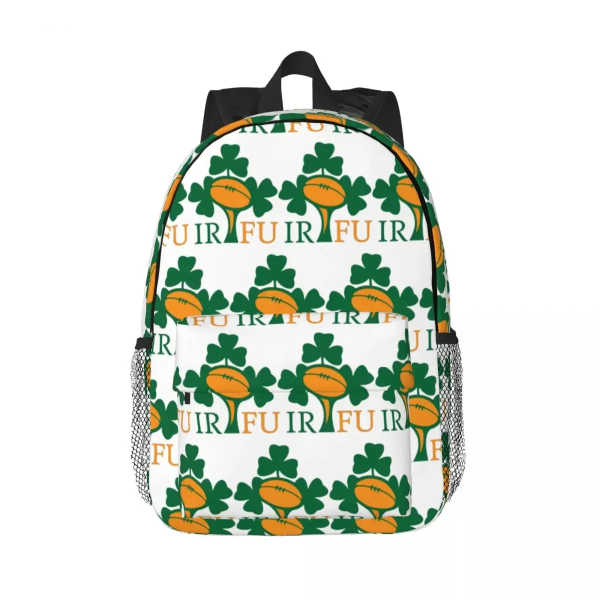 Ireland Rugby TEAM (10) Backpacks Teenager Bookbag Casual Children School Bags Laptop Rucksack Shoulder Bag Large Capacity