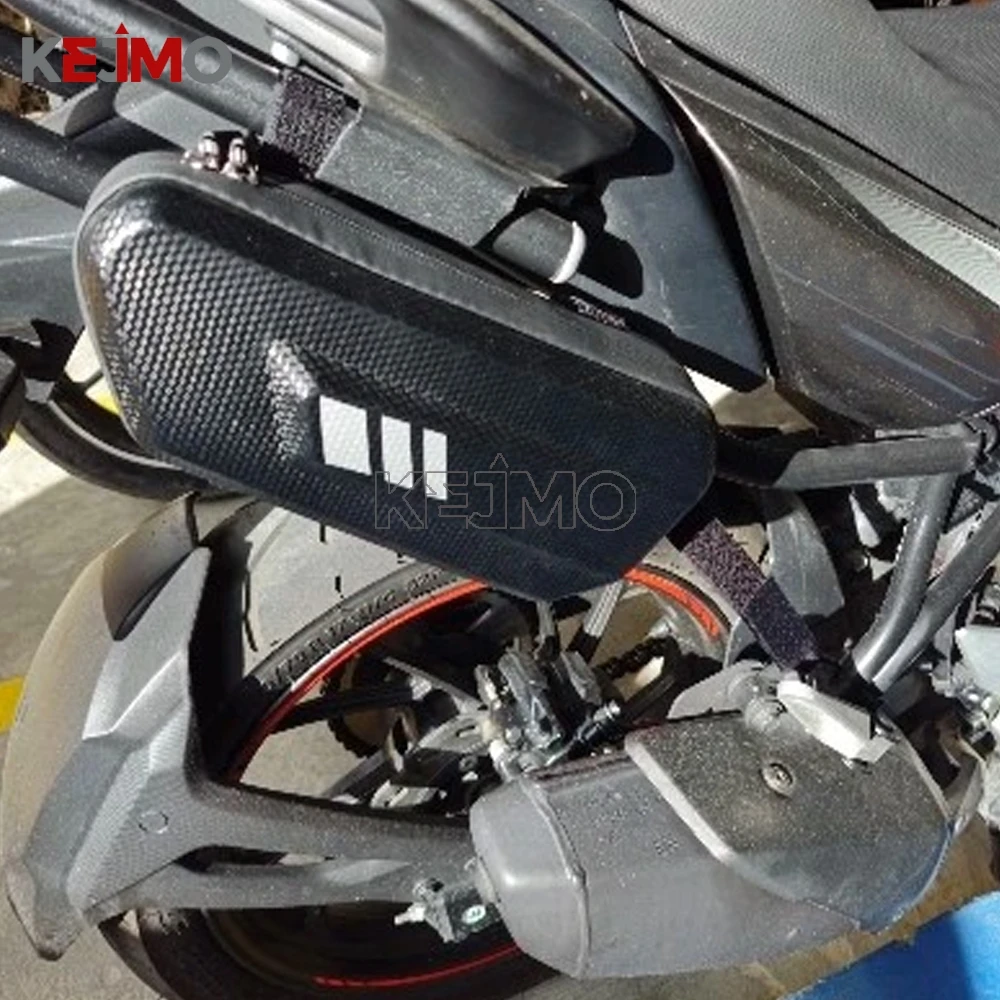 For QJMOTO QJ moto SRT 800 800X 800SX SVT 650 X SRT700 Srt 550 800SRT SR Motorcycle Waterproof Hard Shell Triangle Side Case Bag